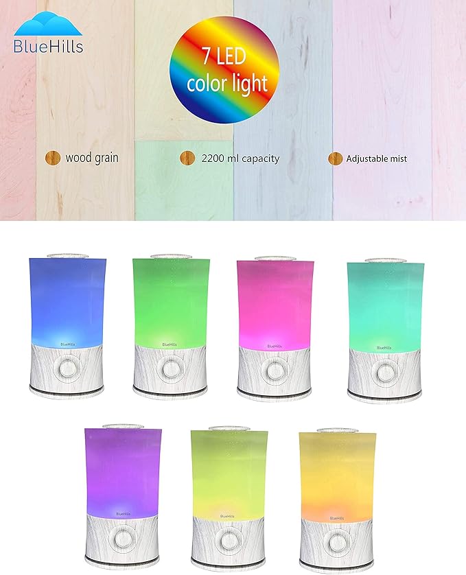 BlueHills Premium 2000 ML XL Large Essential Oil Diffuser Aromatherapy