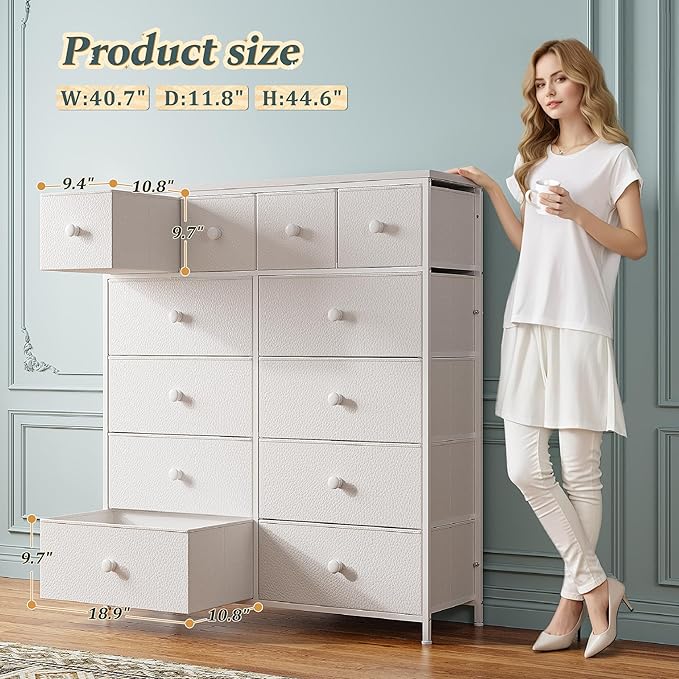 White Dresser for Bedroom Tall Dresser