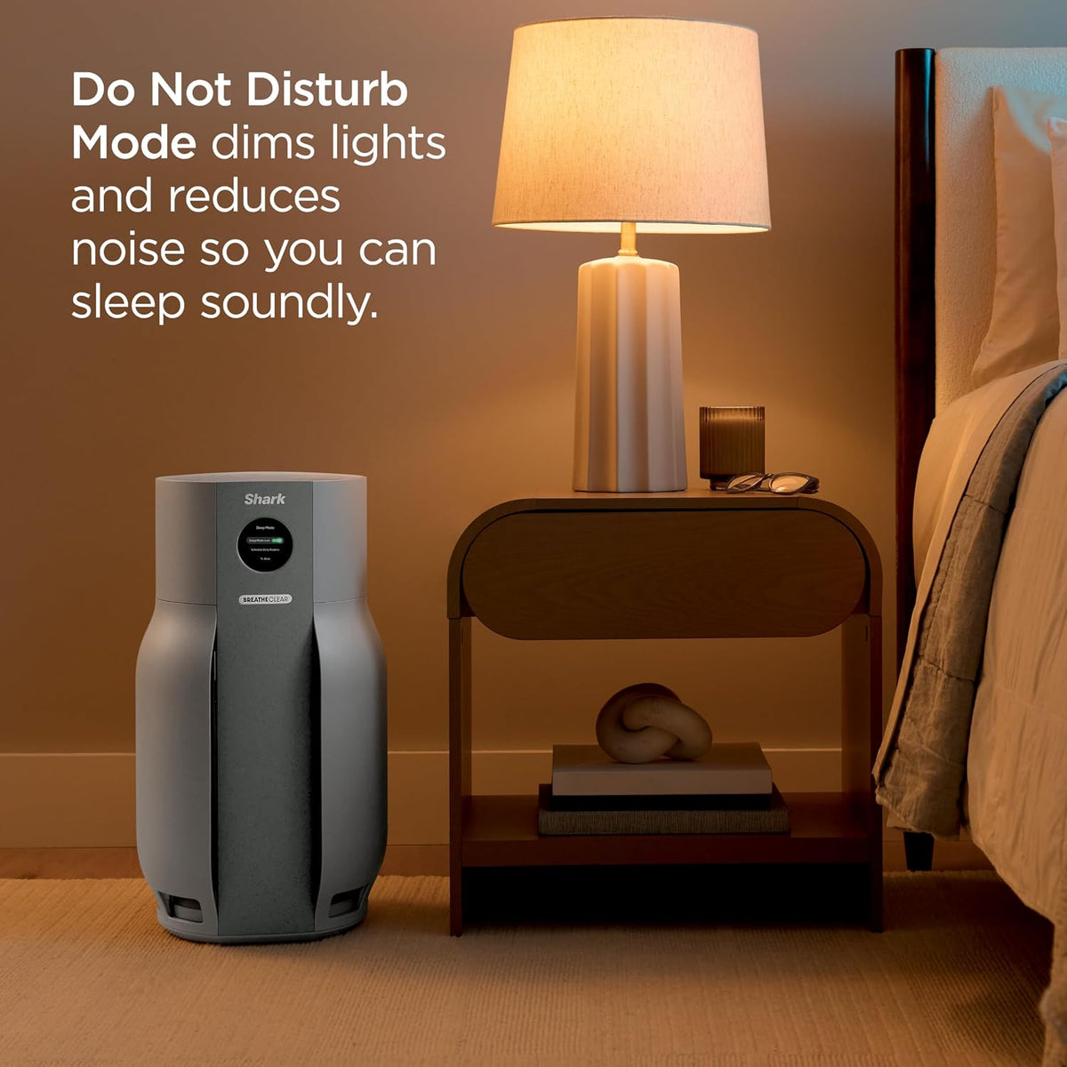Shark BreatheClear Max Smart Air Purifier, HP362, Dove