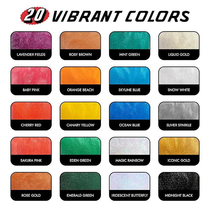 MONÉGASQUE Iridescent Edible Glitter for Drinks 10g – Halloween Edible Glitter for Cakes & Cocktails - Cocktail & Drink Shimmer Powder - Food Decorating Sprinkles, Cupcakes, & Cake Decorations Spray
