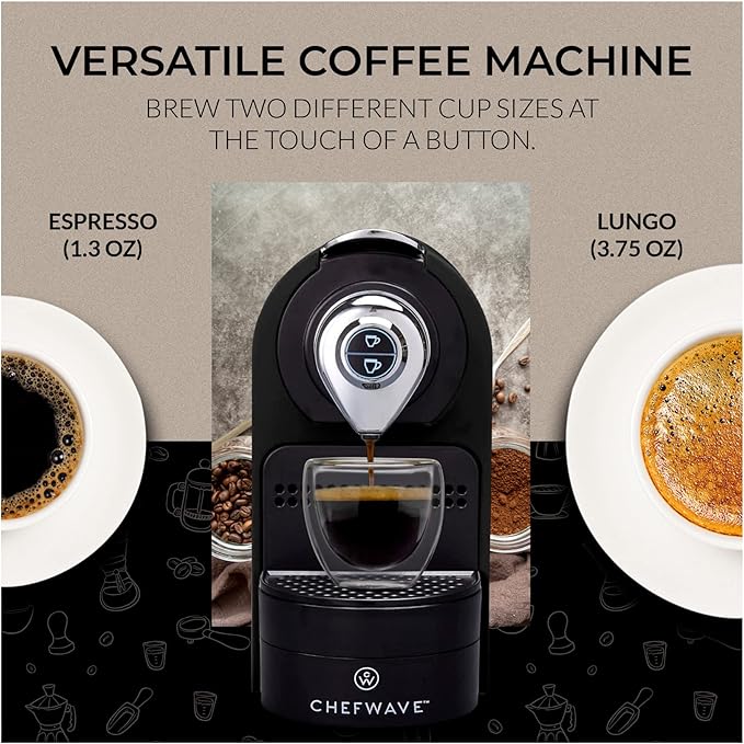 ChefWave Espresso Machine Compatible