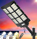 Gefolly SL-7200W Solar Street Light Outdoor, Wide Angle 450000LM