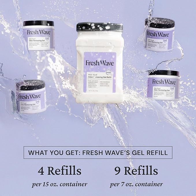 Fresh Wave Lavender Odor Removing Gel Refill, 63 oz.