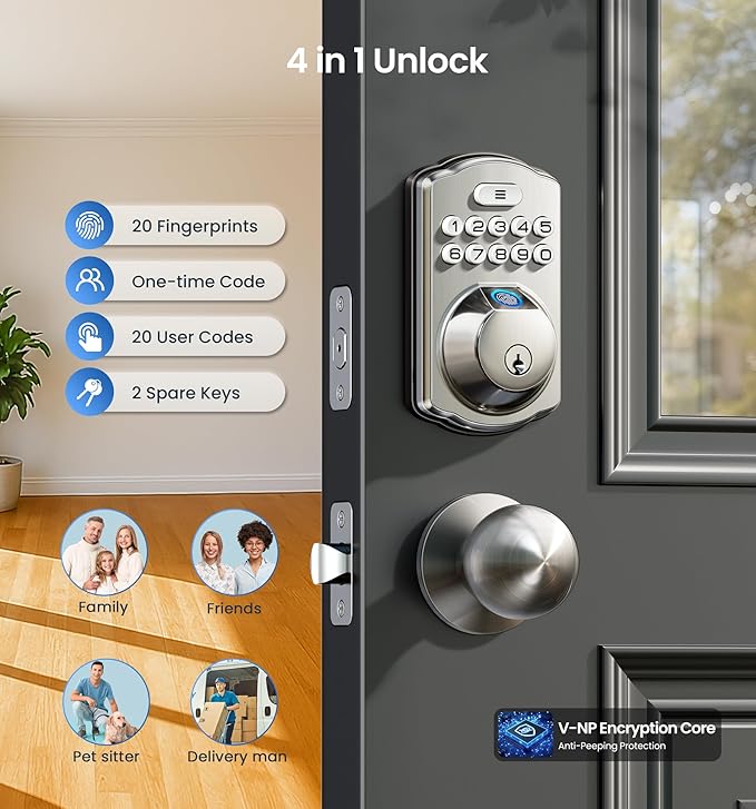Veise Fingerprint Door Lock
