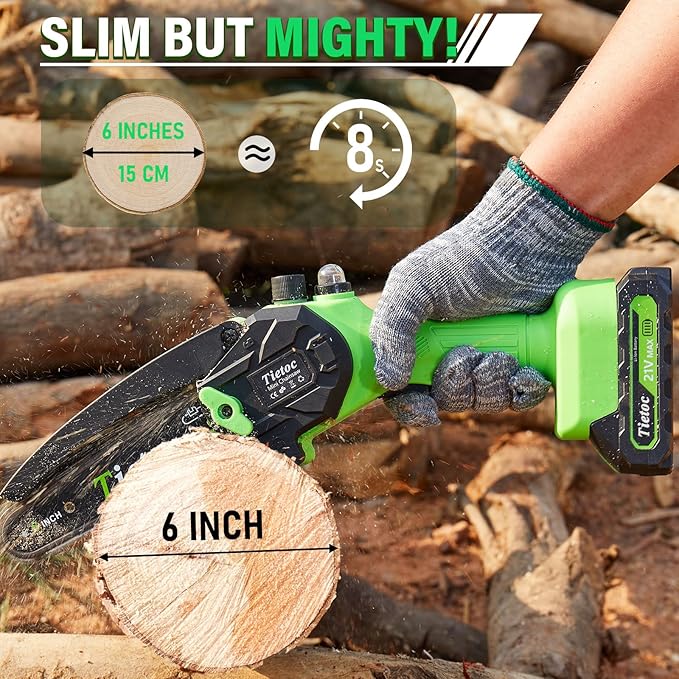 Tietoc Mini Chainsaw 6-Inch