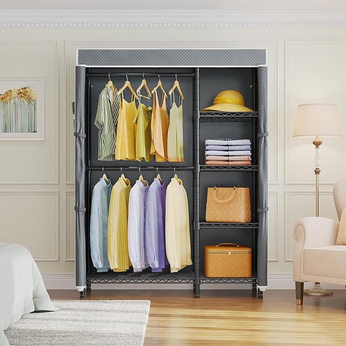VIPEK V7C Garment Racks with Cover Portable Closets