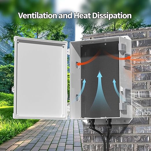 Namunanee Outdoor Electrical Junction Box, ABS Water Resistant Enclosure