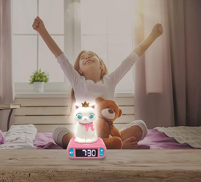 LEXiBOOK - Kitten Digital Alarm Clock