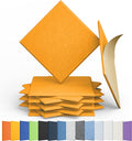 Amantech 12 Pack Acoustic Panels Self Adhesive Sound Proof Foam, High Density