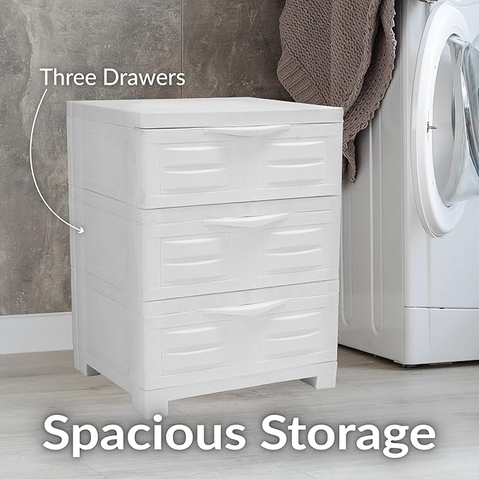 Sunnydaze 29.5" H 3-Tier Storage Cabinet