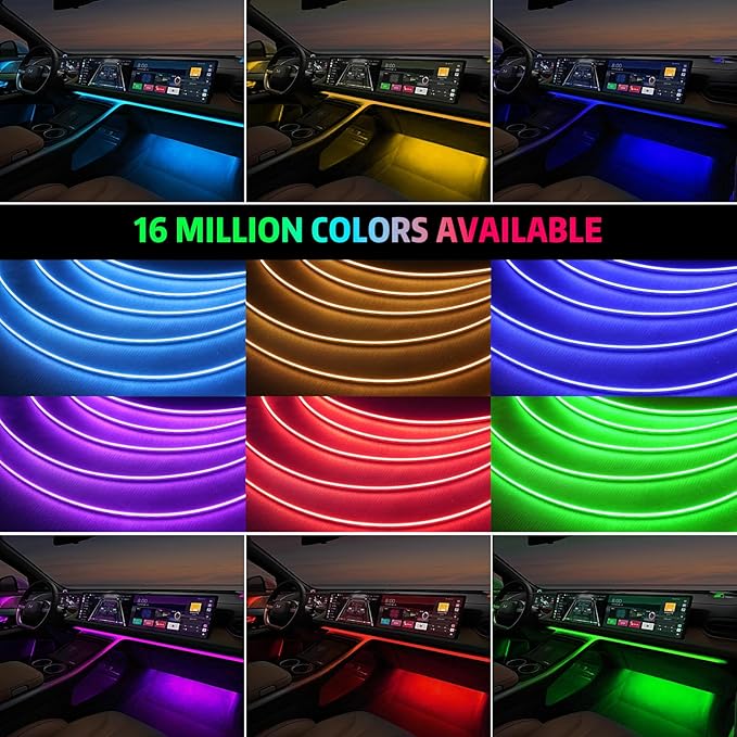 Acrylic Interior Car LED Strip Light