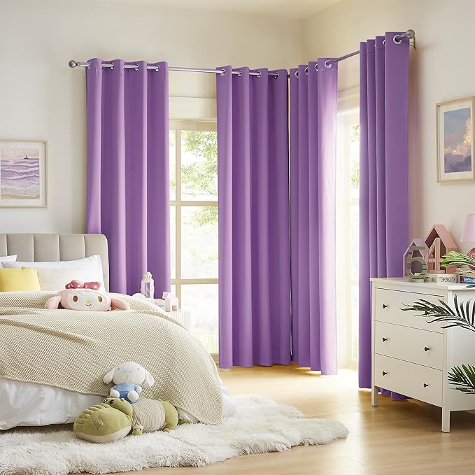 DUALIFE Blackout Solid Curtains