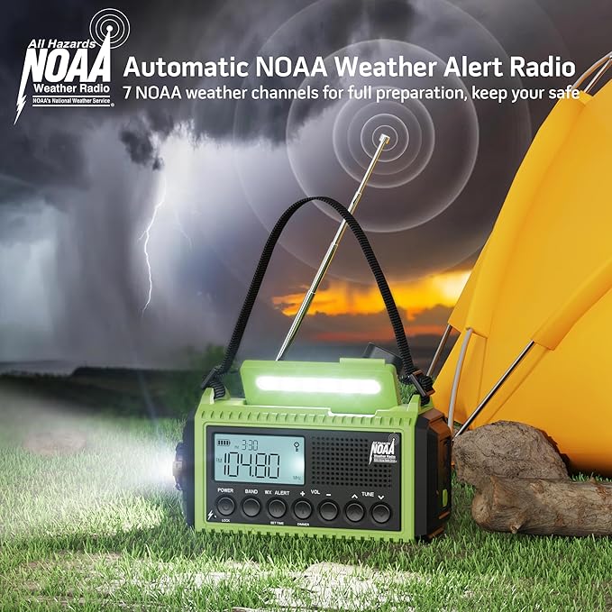 Emergency Radio, 5000 NOAA Weather Radio