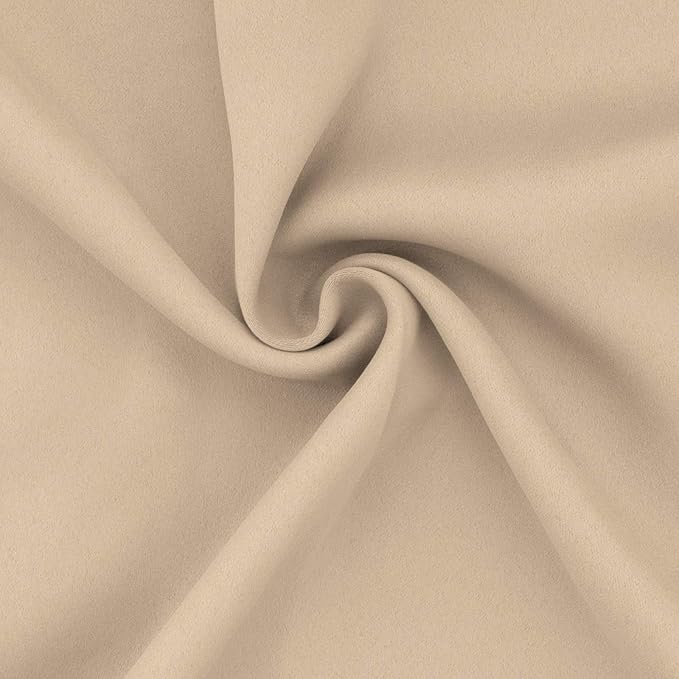 Easy-Going Blackout Curtains for Bedroom, Solid Thermal Insulated Grommet and