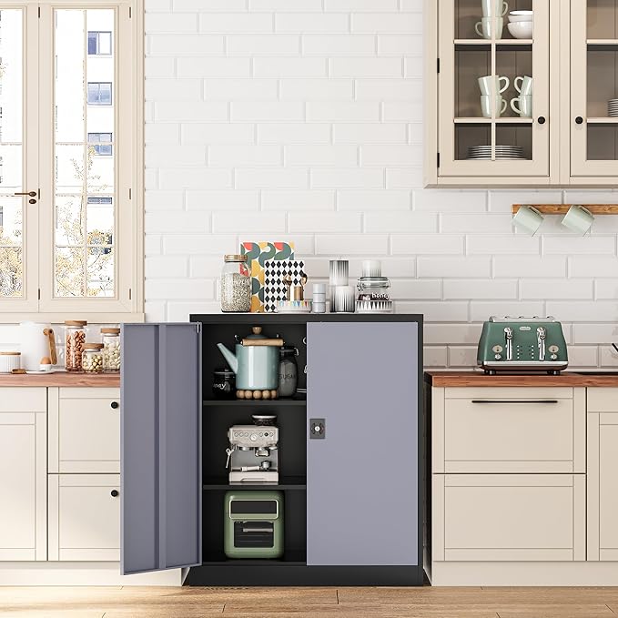 Metal Storage Cabinet-36” Tall Steel File Cabinets