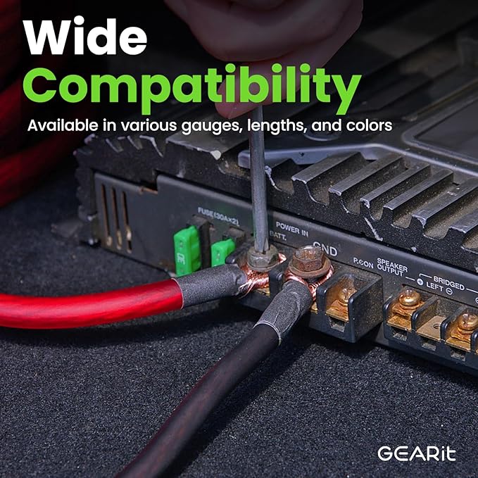 GEARit 4 Gauge Wire, CCA Electrical Wire Extension Cord