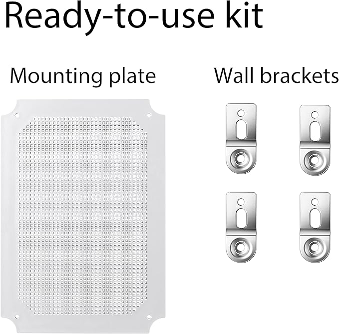 Gratury Junction Box, IP67 Waterproof Plastic Enclosure
