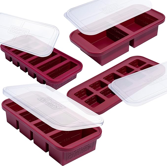 Souper Cubes Silicone Freezer Molds Gift Set