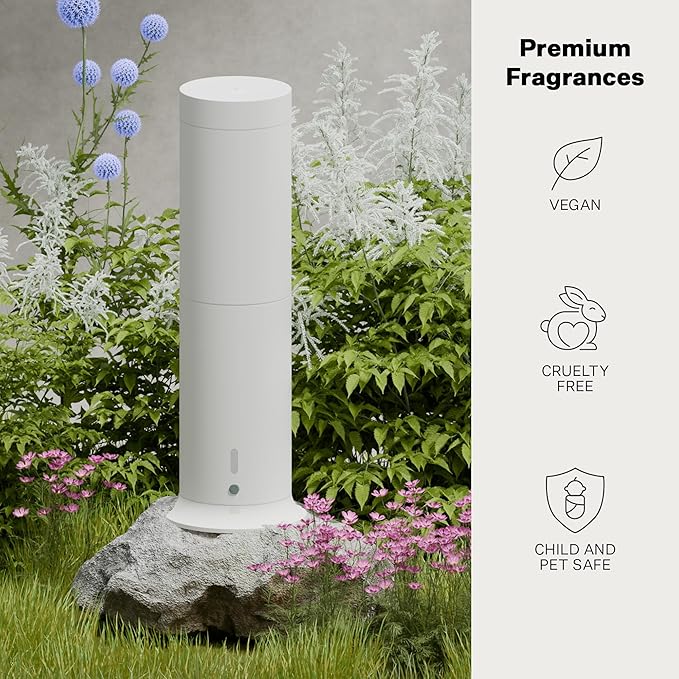 Apotheke Scent Tower Aromatherapy Diffuser Fragrance Refill, Charcoal