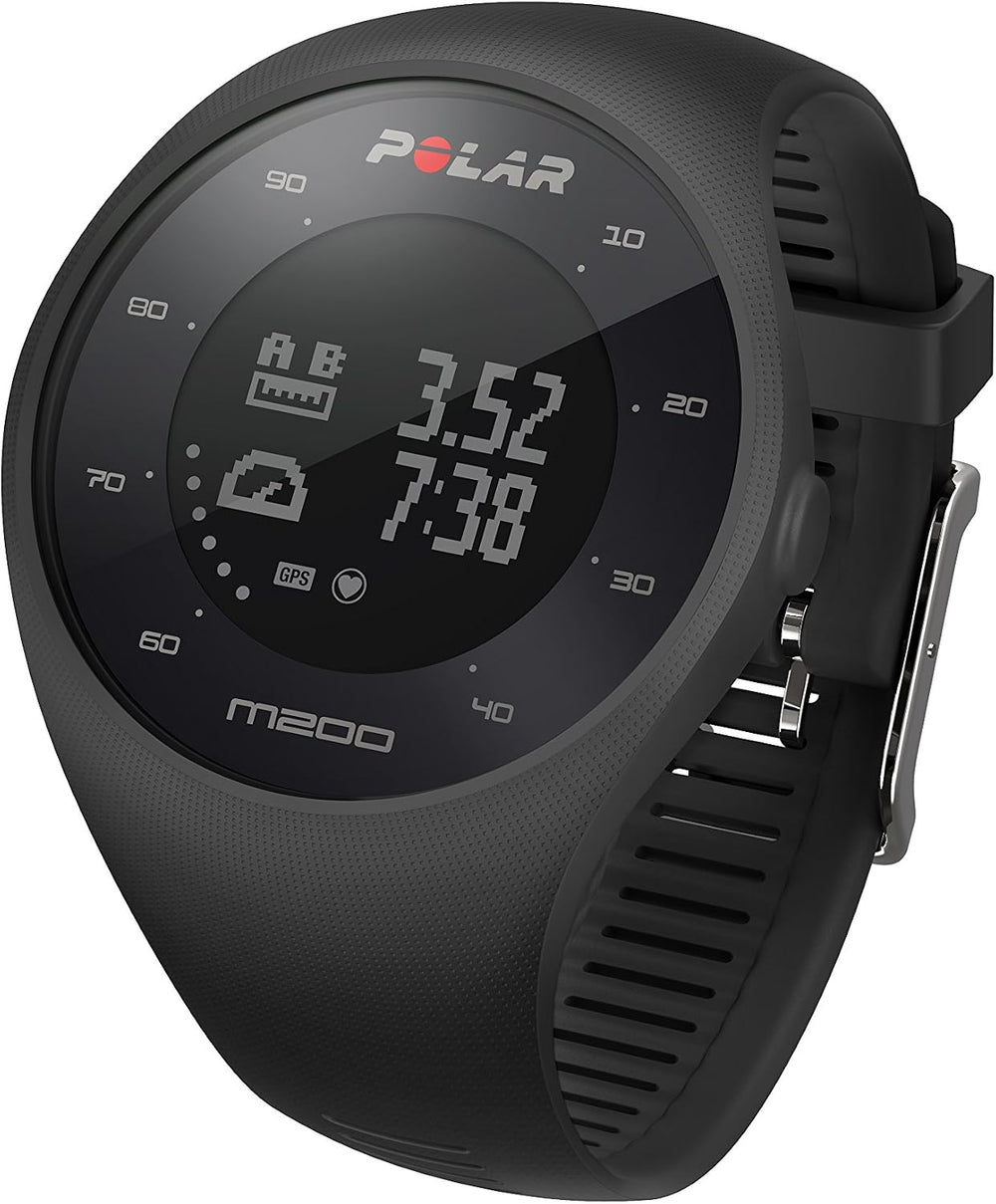POLAR M200 GPS Running Watch with Wrist-Based Heart Rate, Black