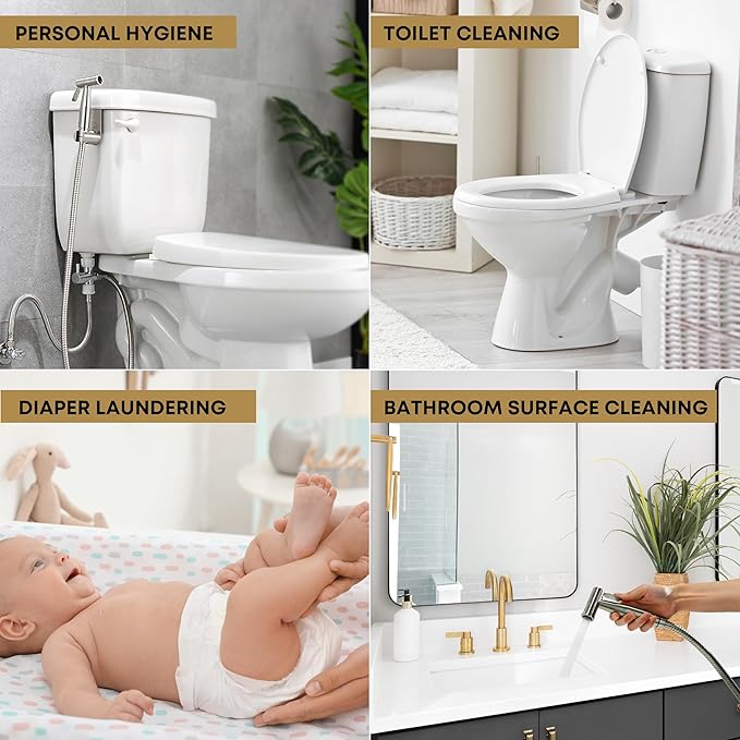 Purrfectzone 3 Pack Bidet Sprayer