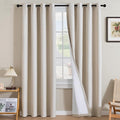 H.VERSAILTEX Linen Curtains 100% Blackout Curtains