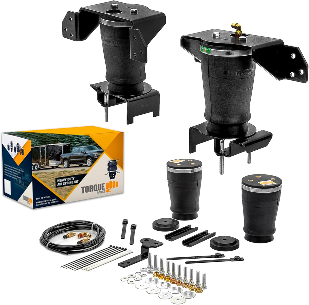 Torque Air Suspension Bag Kit for 97-03 Ford F150 99-07 GMC Sierra 1500