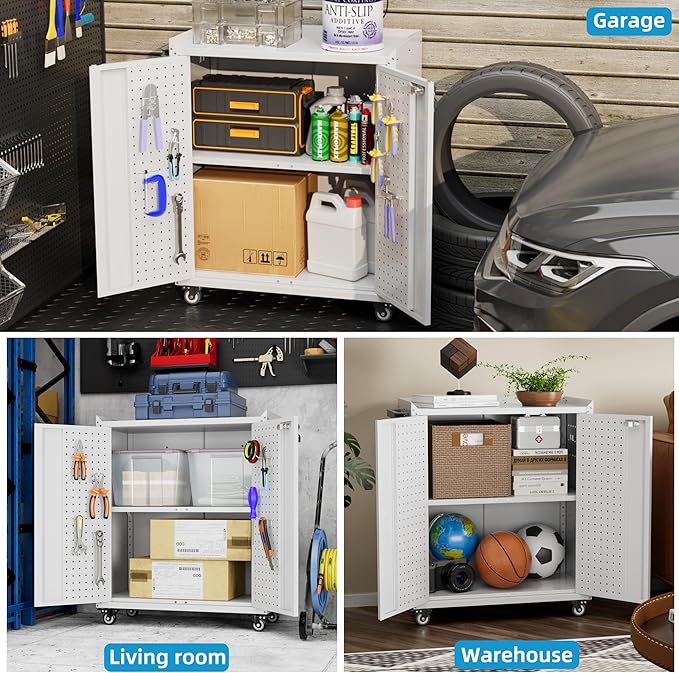 SUXXAN Metal Storage Cabinet