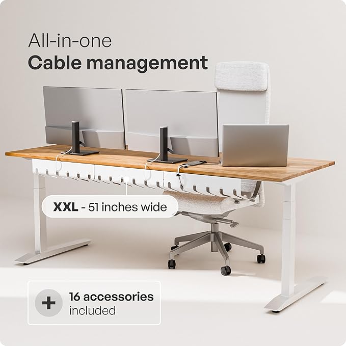 PAMO Cable Management Under Desk (Set of 3)