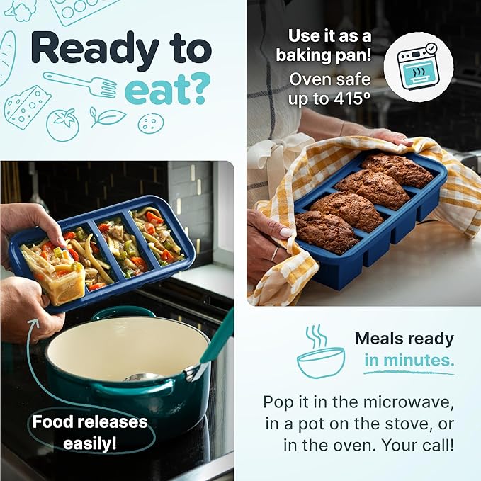 Souper Cubes Silicone Freezer Molds Gift Set