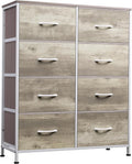 WLIVE Fabric Dresser for Bedroom, Tall Dresser