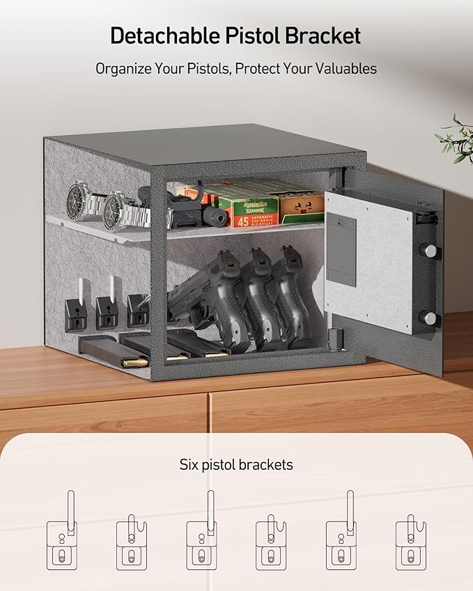 BILLCONCH Gun Safe with 6 Pistol Holders