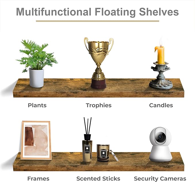 Sorbus Floating Shelves for Wall (2 Pack)