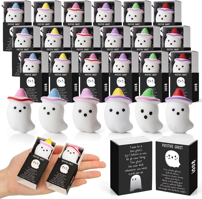 24 Sets Halloween Ghost Gifts Positive Halloween Party Favors