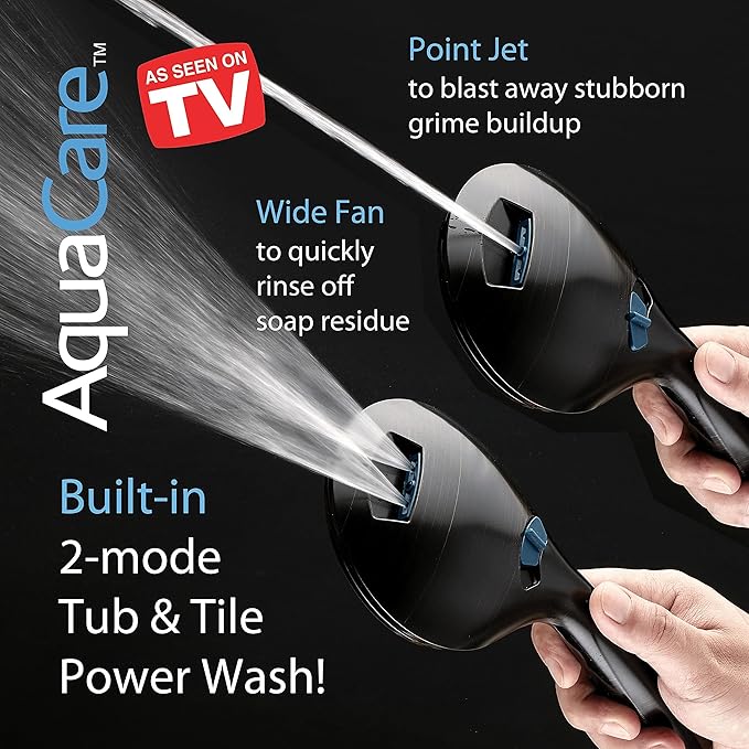 Hotel Spa AquaCare for California As-Seen-On-TV High Pressure Handheld Rain
