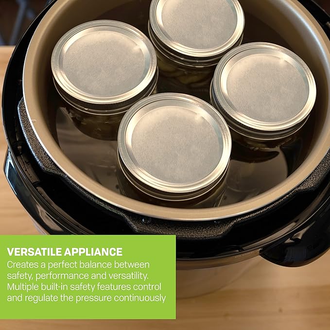 CAREY DPC-9SS Smart Electric Pressure Cooker and Canner, Stainless Steel