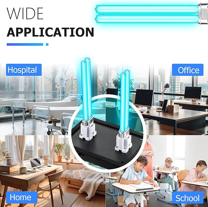 Qualirey 26W HVAC UV Light Sanitizer Air Purifier