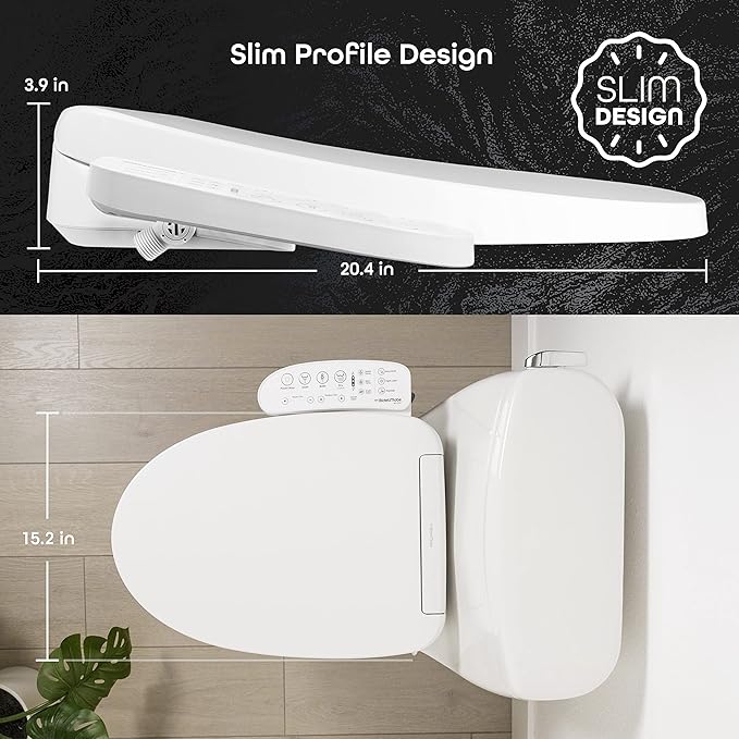 BidetMate 3000 Series Electric Heated Bidet Smart Toilet Seat