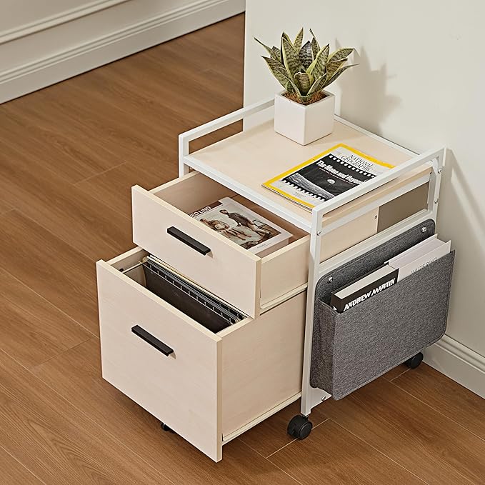 EUREKA ERGONOMIC 2-Drawer Mobile File Cabinet