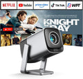 Mini Projector with WiFi and Bluetooth, XuanPad Smart Projector 4K Support