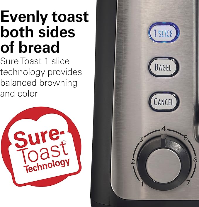 Hamilton Beach Gourmet 2 Slice Slot Toaster