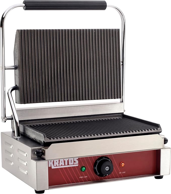 Kratos Commercial Electric Panini Sandwich Grill