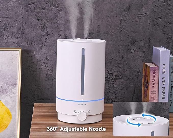 BlueHills Premium 5000 ML XL Cool and Warm Mist Ultrasonic Diffuser Humidifier