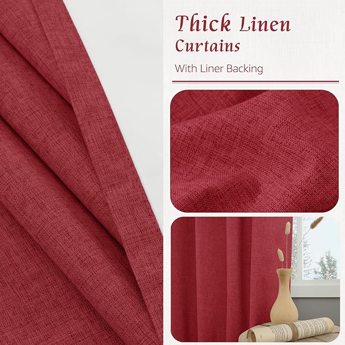 LAMIT Full Blackout Window Curtains