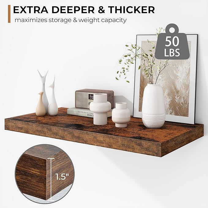 Fun Memories Floating Shelves (2 Pack)