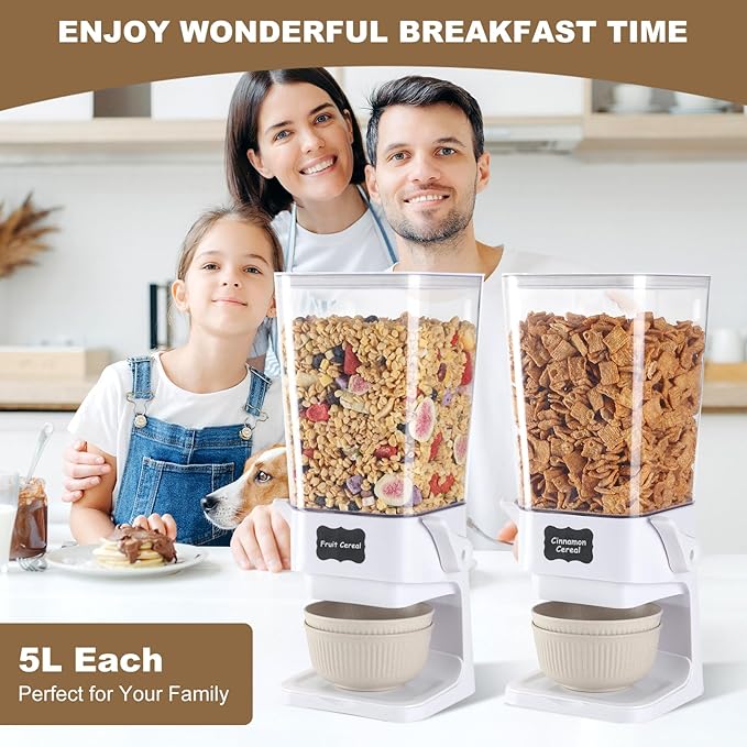 Cereal Dispenser Countertop (2 Pack)