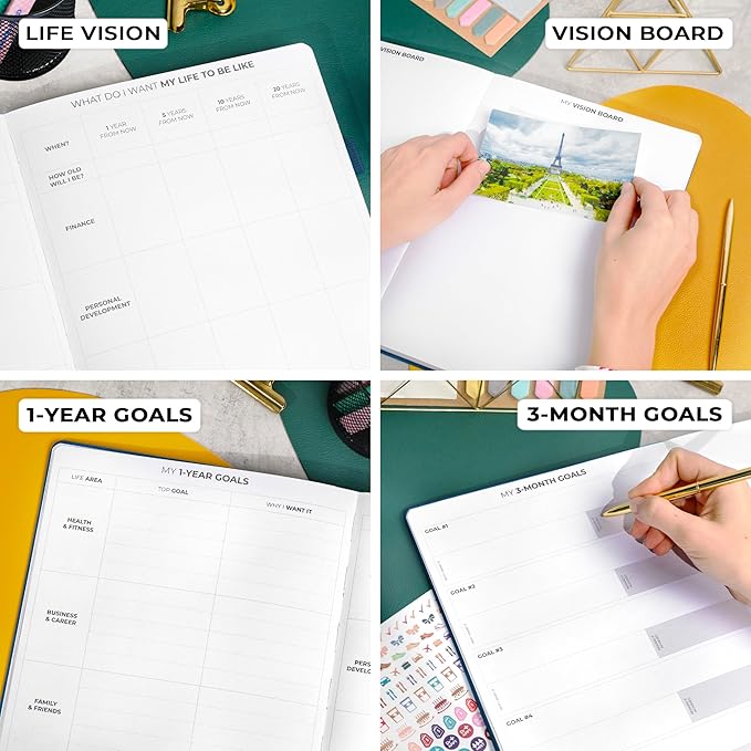 Clever Fox Planner Pro Premium – Luxurious Weekly & Monthly Planner