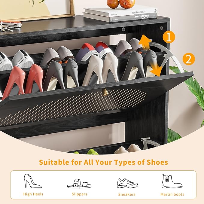 Shoe Storage Cabinet for Entryway