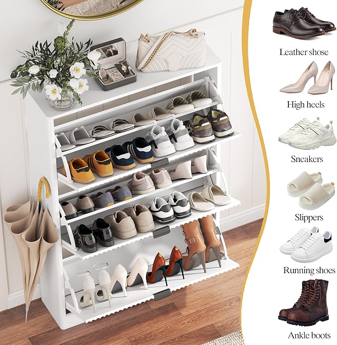 Shoe Cabinet Storage for Entryway