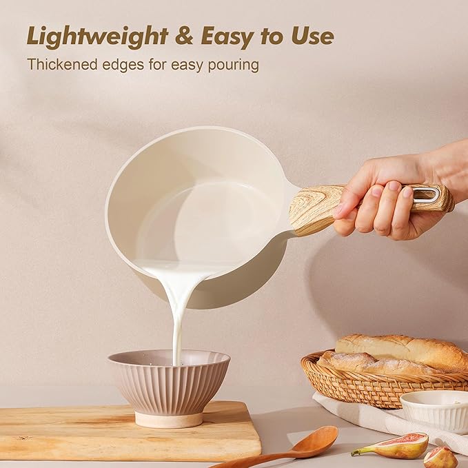 SENSARTE Ceramic Nonstick Sauce Pan